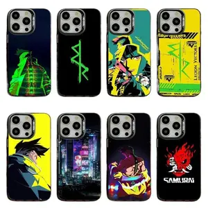 David Martinez E-Edgerunners Cyberpunk Phone Cases  for iPhone 17, 16, 15, 14, 13, 12, 11 Pro Air Plus ProMax and Samsung S26 S25 S24 S23. High aesthetic, drop resistant, and earthquake resistant phone case.