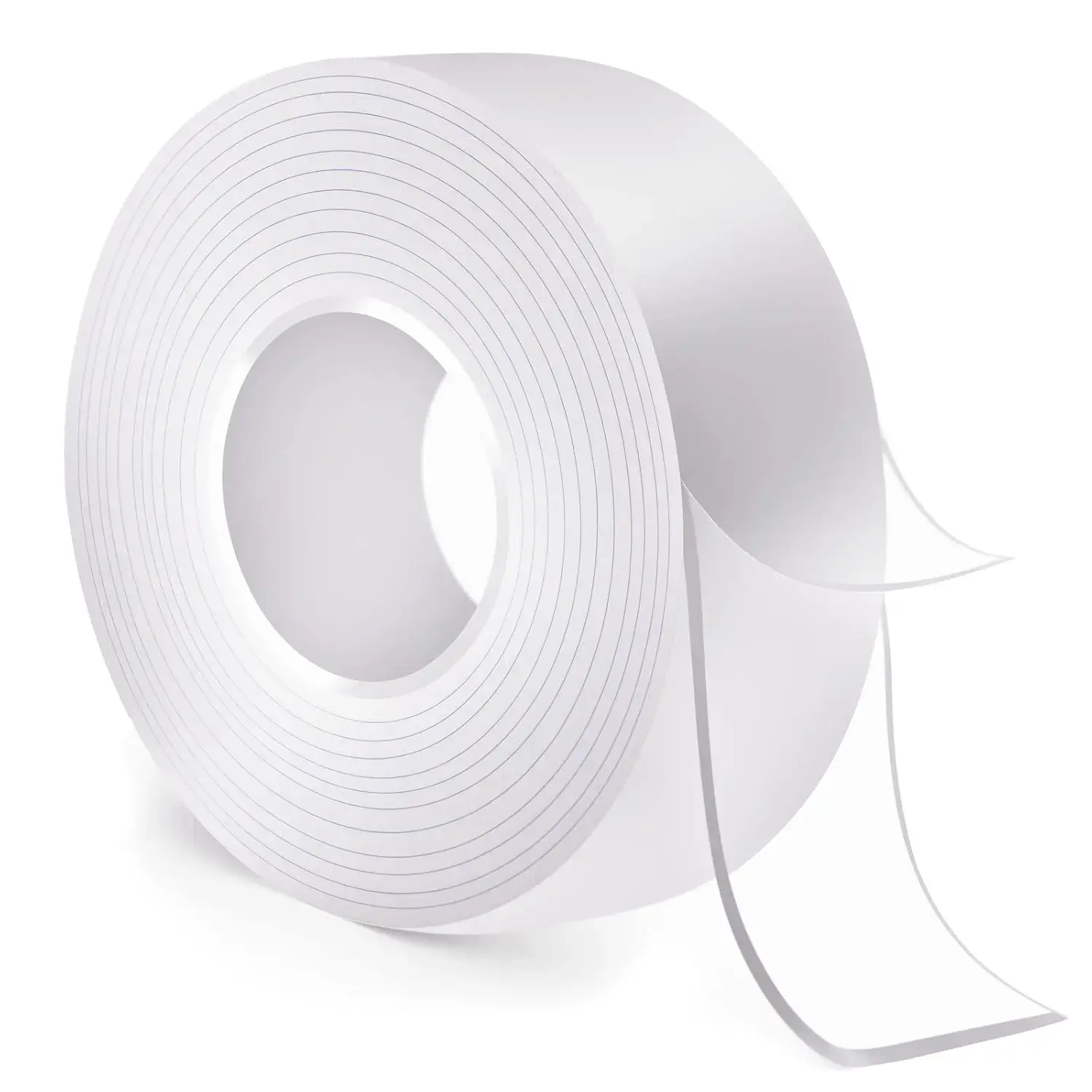 Double-Sided Heavy-Duty Tape (9.84 feet), Nano Double-Sided Tape, Transparent Mounting Tape, Reusable Waterproof Tape, No-Trace Magic Tape, Picture Hanging Adhesive Strips, Ideal for Home Decor Projects