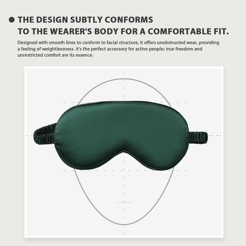 KatchMe Women's Silk 4PCS Solid Color Sleeping Set, Comfort Satin Eye Mask Headband Scrunchies with Storage Bag Portable 4 Pieces Set KatchMe Women's Silk 4PCS Solid Color Sleeping Set, Comfort Satin Eye Mask Headband Scrunchies with Storage Bag Portable 4 Pieces Set