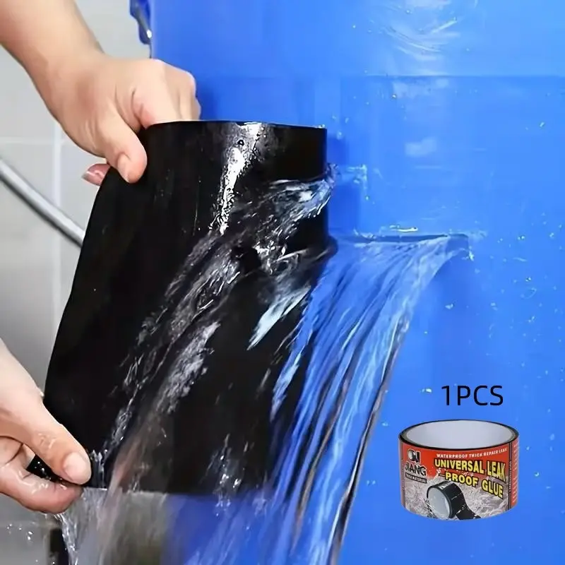 Strong Waterproof Flexible Tape, Adhesive Waterproof Tape, Maximum Water Resistance, Indoor & Outdoor Use, Home, RV, Roof, Pipes, Pool, /, Transparent Options