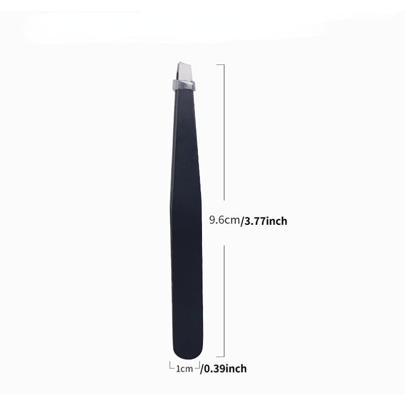 Eyebrow Trimming Set, 3 Counts/set Stainless Steel Eyebrow Tweezers & Eyebrow Trimmer & Brow Trimming Tool with Brush, Eyebrow Shaping Tool for Women, Hair Removal Tool, Beauty Tools
