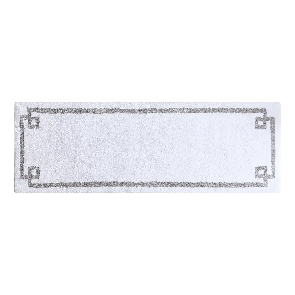 ARCH Cotton Tufted Bath Rug 24x72 Inches, Soft Absorbent Bathroom Floor Mat, Non-Slip Quick Dry Machine Washable Runner Rug for Bathroom, Laundry Room, Kitchen, Entryway, Long Rectangular Plush Carpet, 2x6 Feet Size, Home Furniture and Household