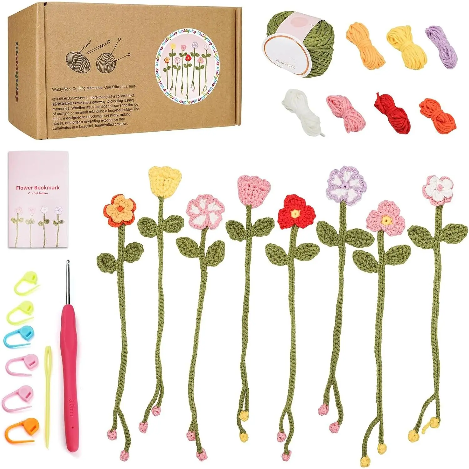 Flower Bookmarks