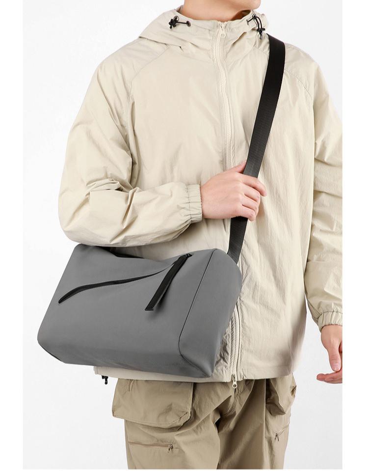 8326 Women's Large-capacity Casual Solid Color Small Square Bag 2026 New Lightweight Multi-compartment Shoulder Messenger Bag