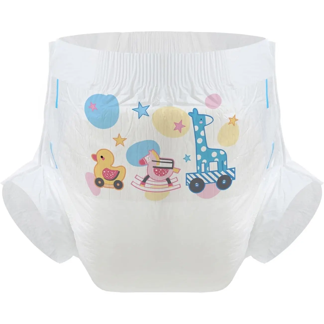 Disposable Diaper Sample 3 Piece Maximum Overnight Absorbency- White (Medium 28"-38")
