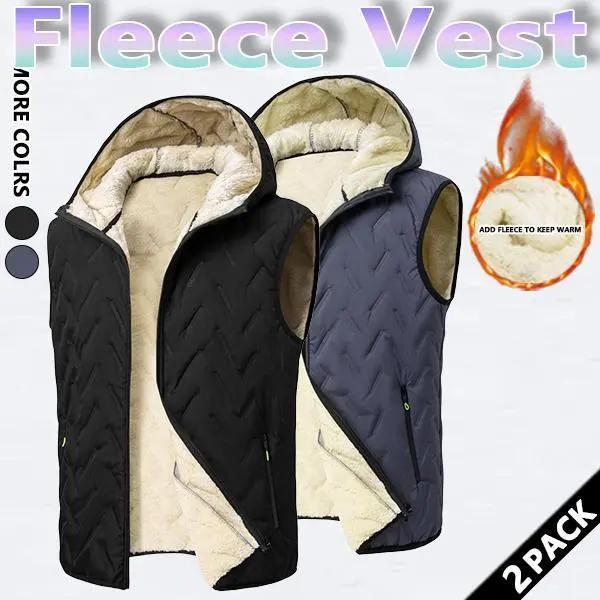 Men's Winter Warm Vest Lined with Wool Regular Fit Polyester Fiber Zipper Design Easy Machine Washable Casual Style Medium Size Menswear Tops Plain Gilet Wetsuit Tractor Beige Black SpringStatements
