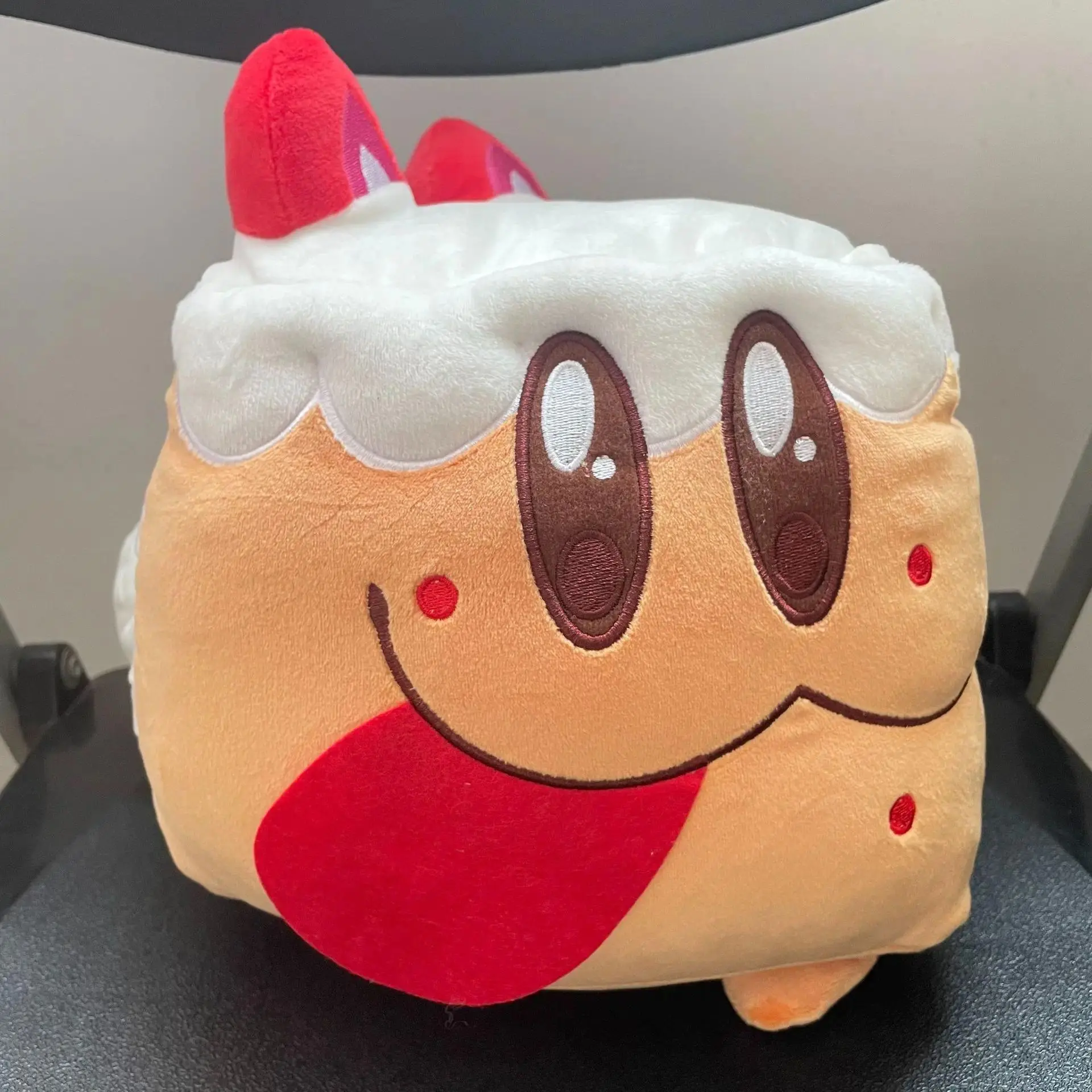 25cm Cookie Run Kingdom Cake Hound Soft Plush Doll, Anime Wild Cake Dog Stuffed Decor Pillows, Birthday Gifts for Anime Fans (Toys & Hobbies DIY Felt Crafts Accessory)