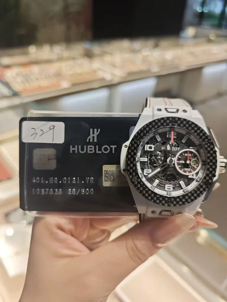Hublot BIG BANG 401.HQ.0121.VR Automatic Mechanical Ceramic Watch, 45 mm
