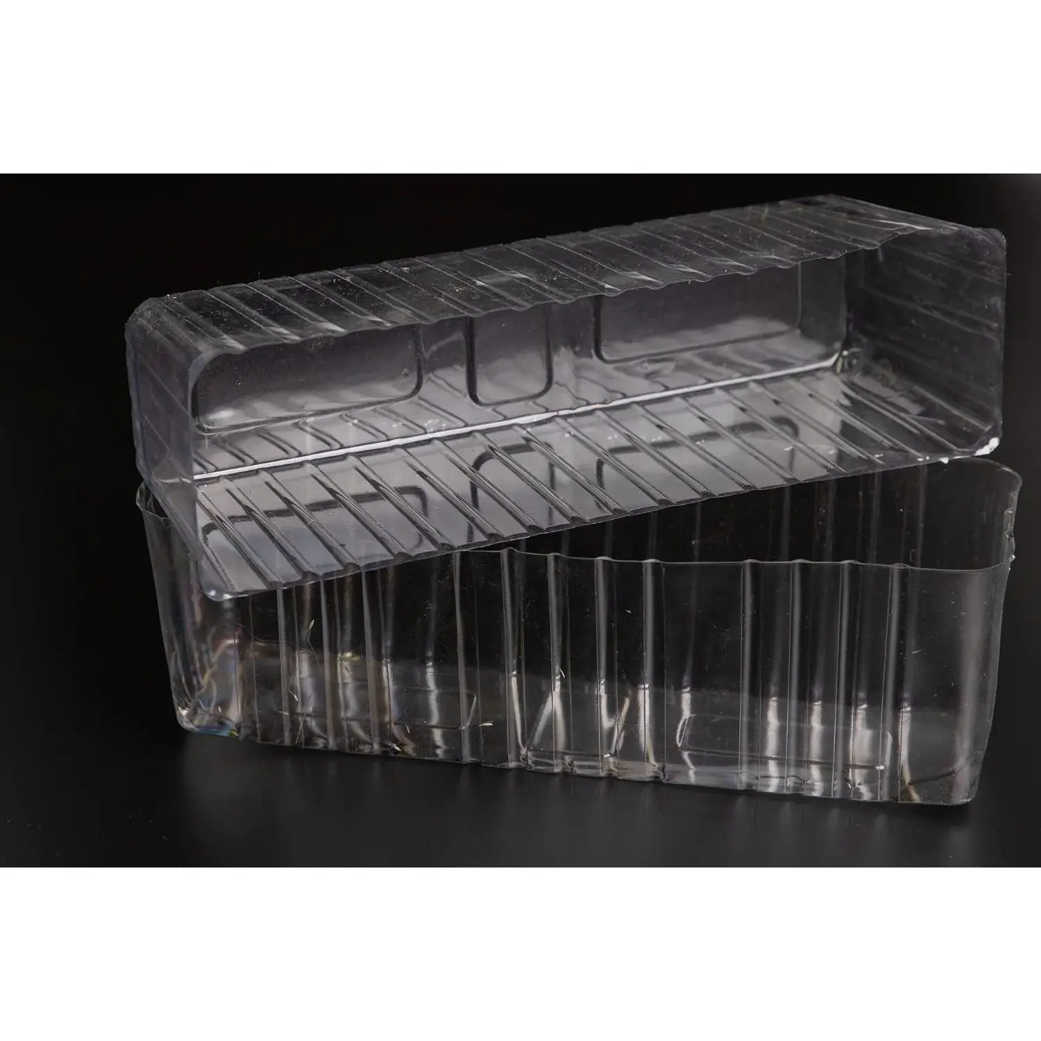 Clear Plastic Liners Inserts for Wood Boxes and Planters 10.5 x 3 x 3.5 Inches Pack of 12 Fits Standard 12 Inch Planter