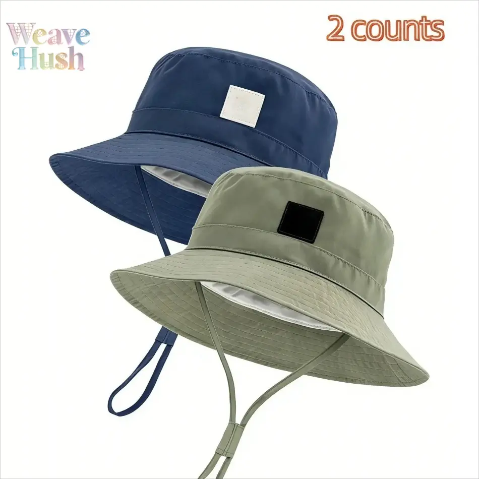 Bag Charms 2-Pack, Cartoon Smile Bucket Hat Design for Girls' Backpacks & Travel Luggage, Unisex DIY Accessory for Beach Trips, Unisex Fit, 2 Counts, Diy Luggage & Bags, Smiley Face Cartoon Design, Bag Accessories Charms, Bag Charm Set