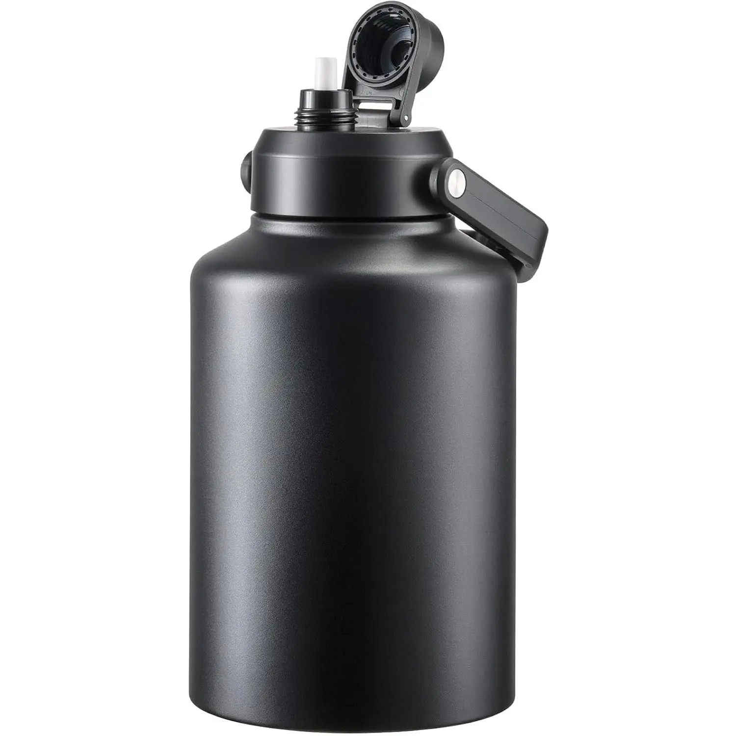 128Oz Gallon Water Bottle, Water Jug With Handle, Large Water Bottle Keeps Hot and Cold, Insulated Water Jug for Sports, Office, Trip or Camping
