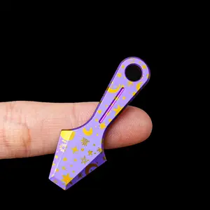 Mini Edc Pry Bar, Titanium Alloy Edc Tool, Compact and Durable, Ideal for Everyday Carry, Lightweight and Portable Design