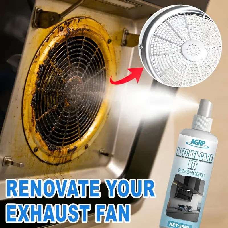 Professional Kitchen Renovator, Fast Acting And Long-Lasting, Ideal for Stoves, Ovens, Grills, Cookware, Pans And Plastic Surfaces