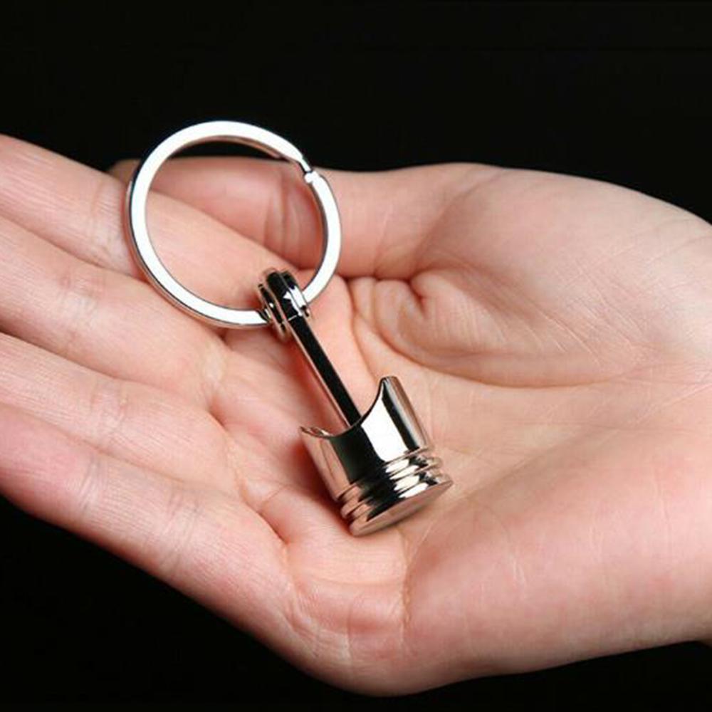 Car Engine Piston Keychain, Piston Keychain, Car Engine Keychain Decorative Accessories