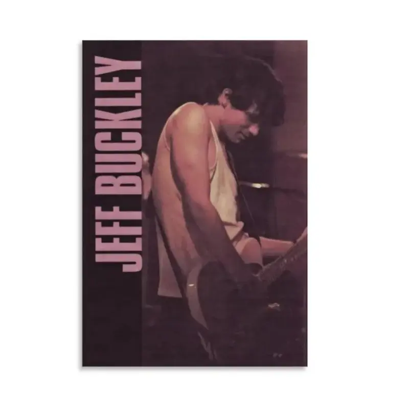 Jeff Buckley Ultra HD Lightweight Canvas Poster Print - Boxing-Themed Artistic Wall Decor, Frame-Style Unique Cool Room Decor, Valentine's Day Home Gift