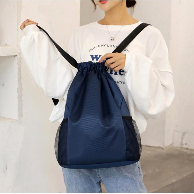Drawstring Backpack, 1 Count Large Capacity Sports Storage Bag, Outdoor Active Sports Bag, Waterproof Backpack for Men & Women