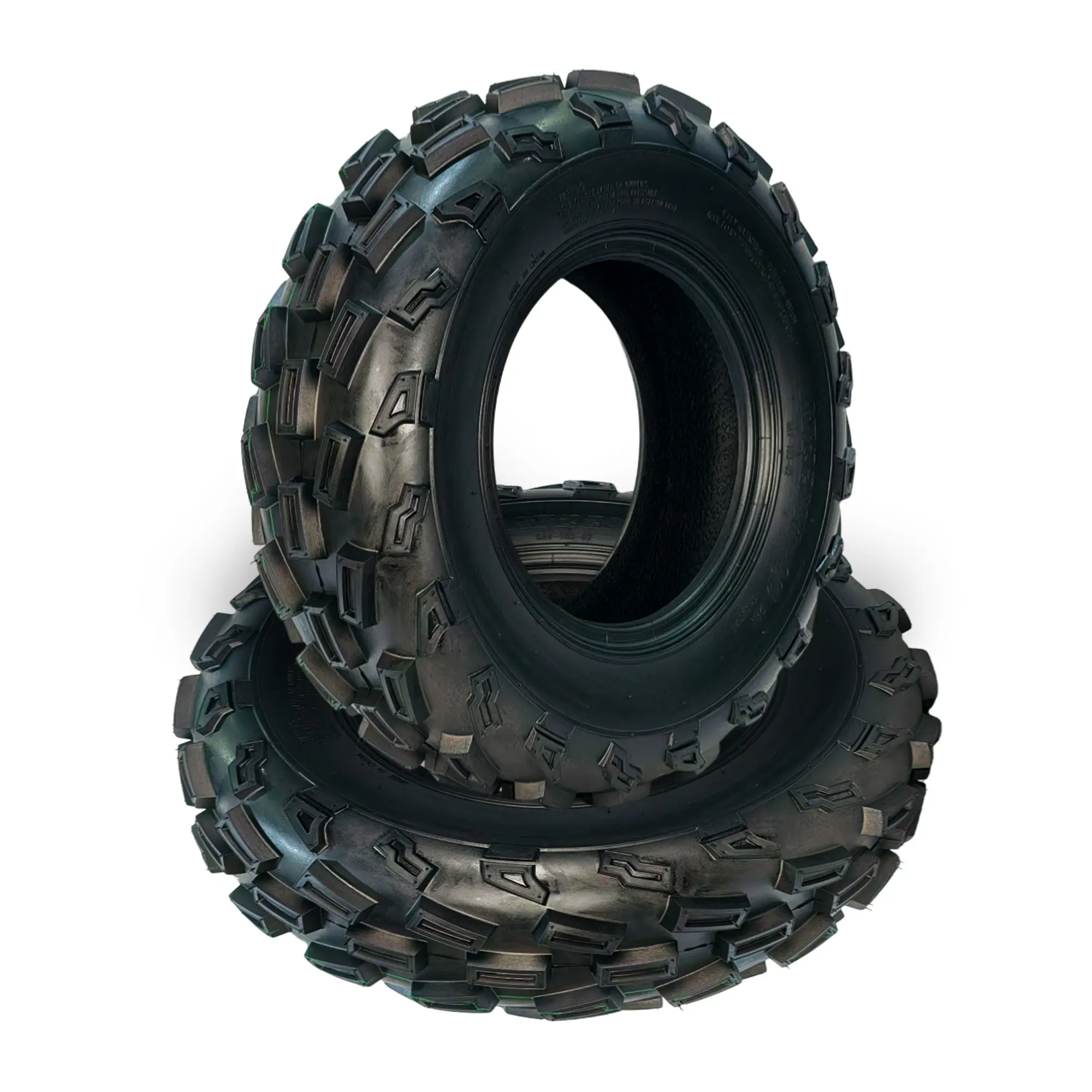 Garvee New Upgraded 2pcs AT22X7-10 22x7-10 ATV Tires 6-Ply All-Terrain Tubeless Tires for Daily Work, Hunting & Recreational Riding on ATV, UTV, Quad and 4 Wheeler