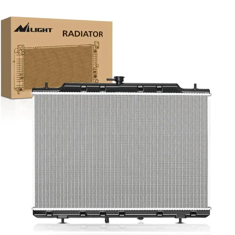 Nilight Aluminum Core Radiator - Fits 2008-2015 Nissan Rogue/Rogue Select 2.5L AWD/FWD, Precision Folded, 100% Leak Tested, 13047c, 21400jm00a, Boiling Point Up, Engine Cooling Pressure Maintenance