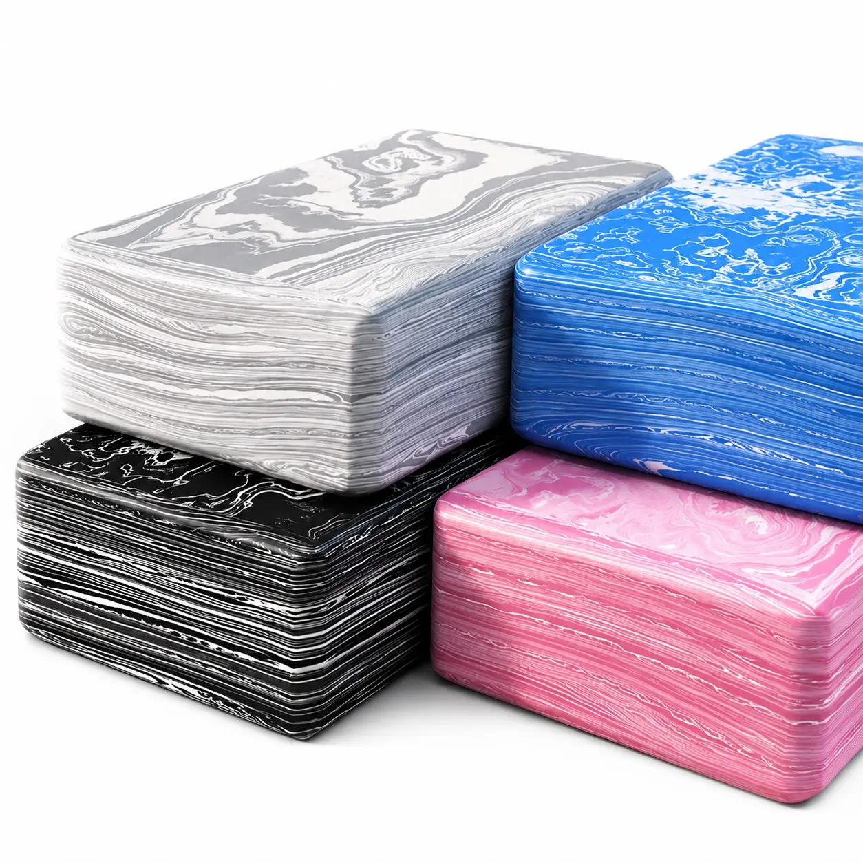 High-Density Yoga Brick, 9x6x3 Inch Eva Foam Block, Non-Slip Yoga Aid for Yoga, Pilates, Stretching, Meditation, Essential Yoga Props, Yoga Equipment
