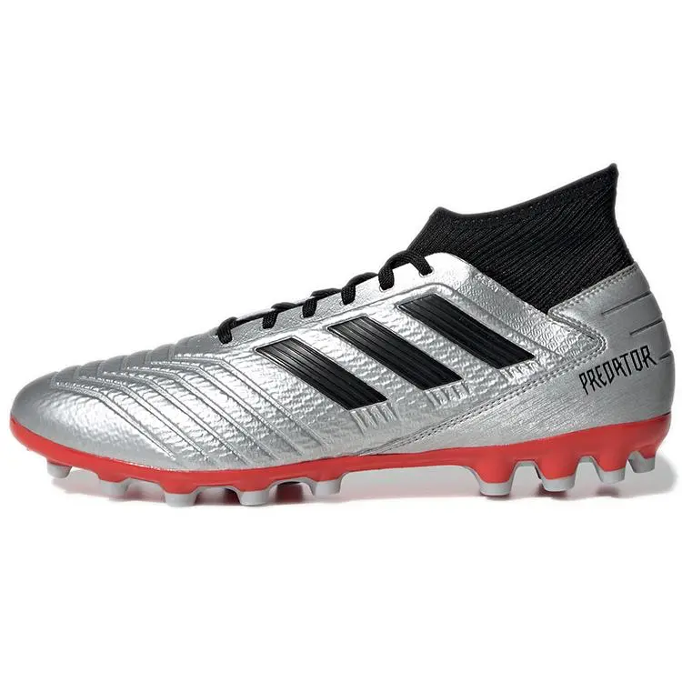 adidas Predator 19.3 Round Toe Lace-Up AG (Rubber Short Studs) Shock Absorbing Non-Slip Wear-Resistant Soccer Shoes F99989