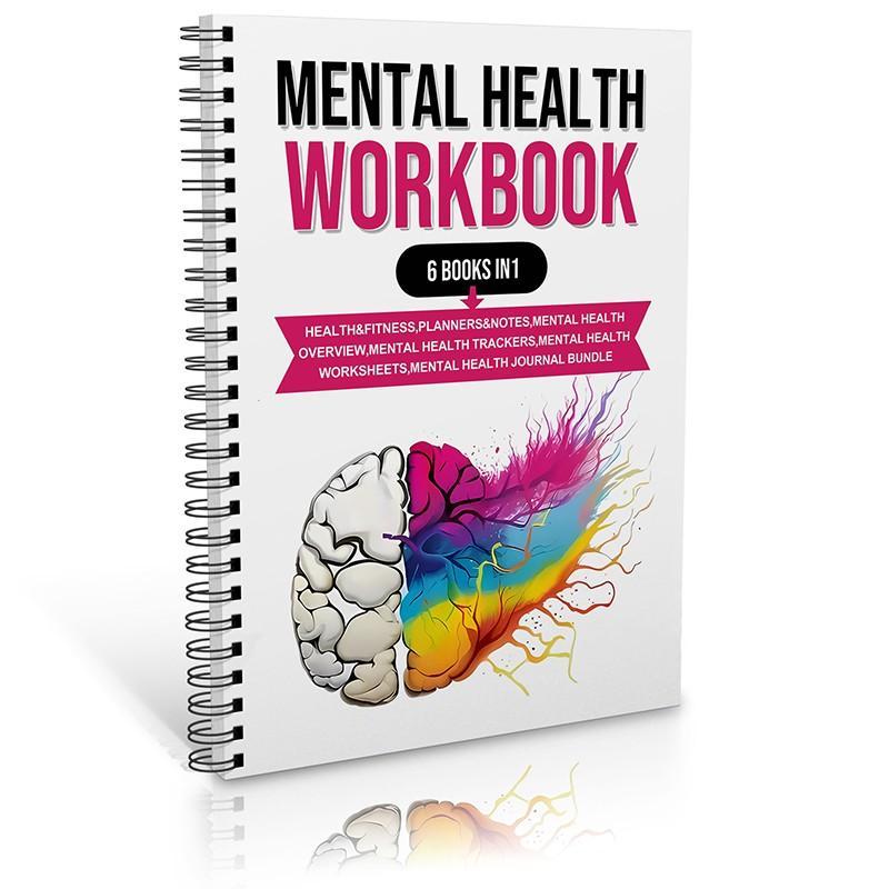 Mental Health Workbook, Mental Wellness, 1 Count Colorful Mindfulness Workbook, Managing Depression in Relationships, Addiction Recovery Strategies, Healing Complex PTSD