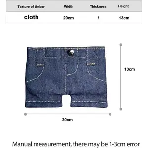 Mini Jeans Wallet Slim Compact Bifold Portable Retro Style Card Holder for Cards Keys Cash Aluminum Metal Travel Wallet with Airtag Compatibility