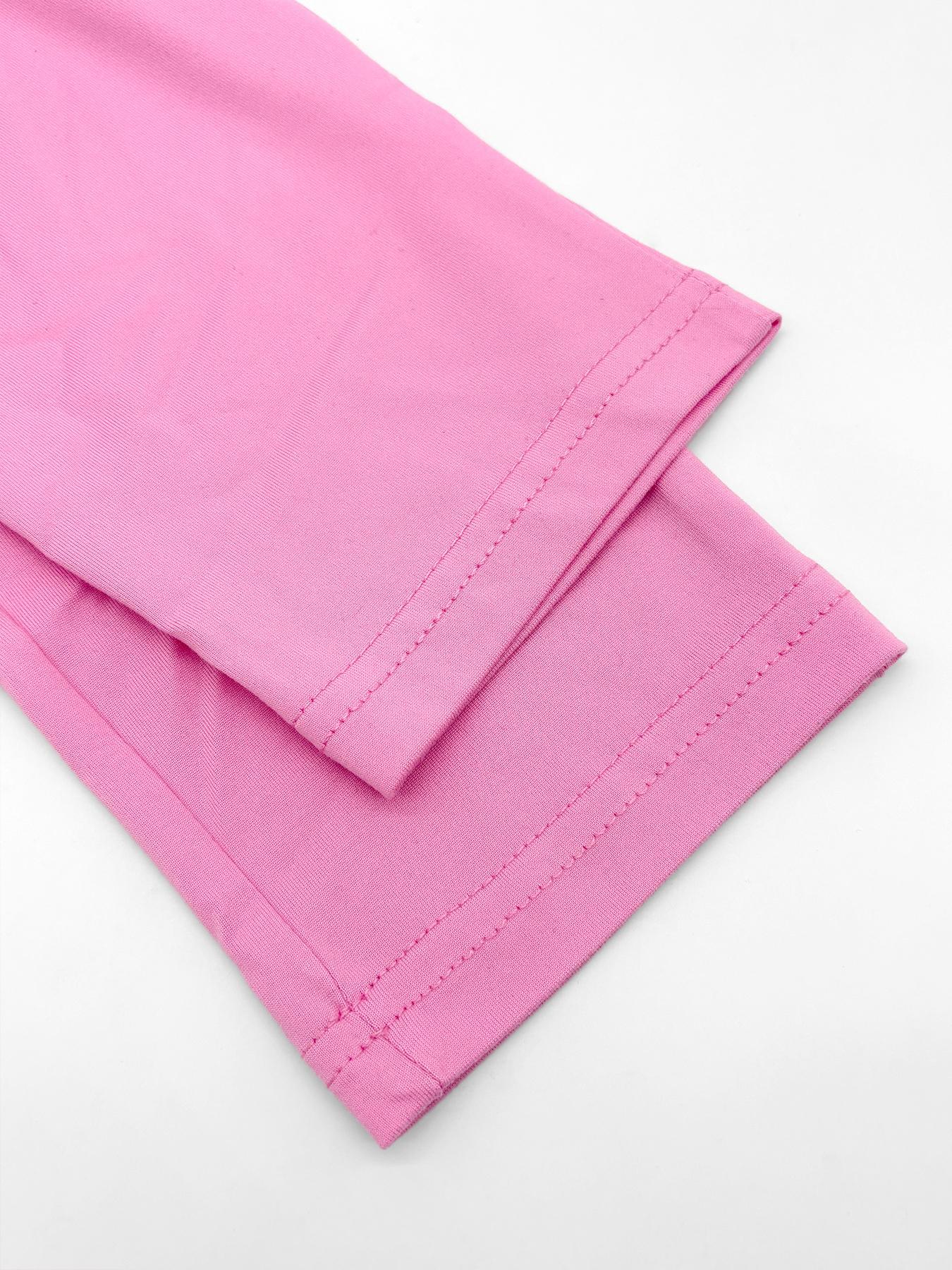 clover Women's Fall Winter Fashion Two-Piece Set, Casual Sporty Fit Long Sleeve Pants, Comfortable Daily Wear, Cartoon Pattern