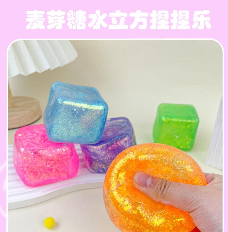 Water Cube Pinch Le Vent Artifact Simulation Ice Cube Decompression Pinch Water Feeling