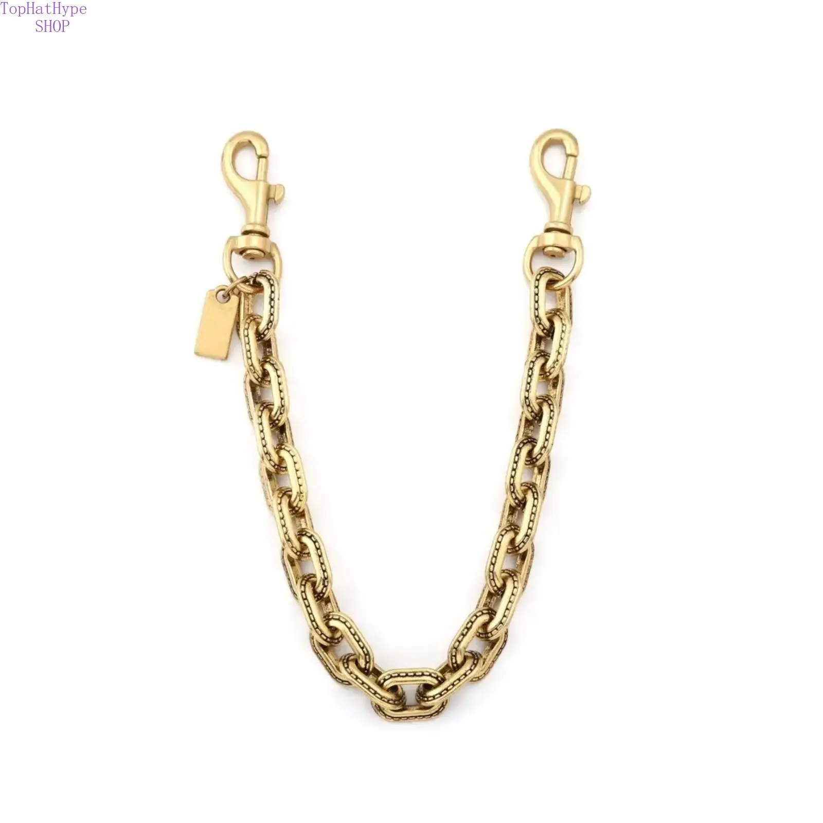 Vintage Bag Charm Extender Chain, Sturdy Metal Link Purse Chain Accessory, Retro Decorative Replacement Extension Chain, Stylish Bag Hardware for Handbags, Purses & Crossbody Bags, Cute DIY Bag Decor Gift Idea