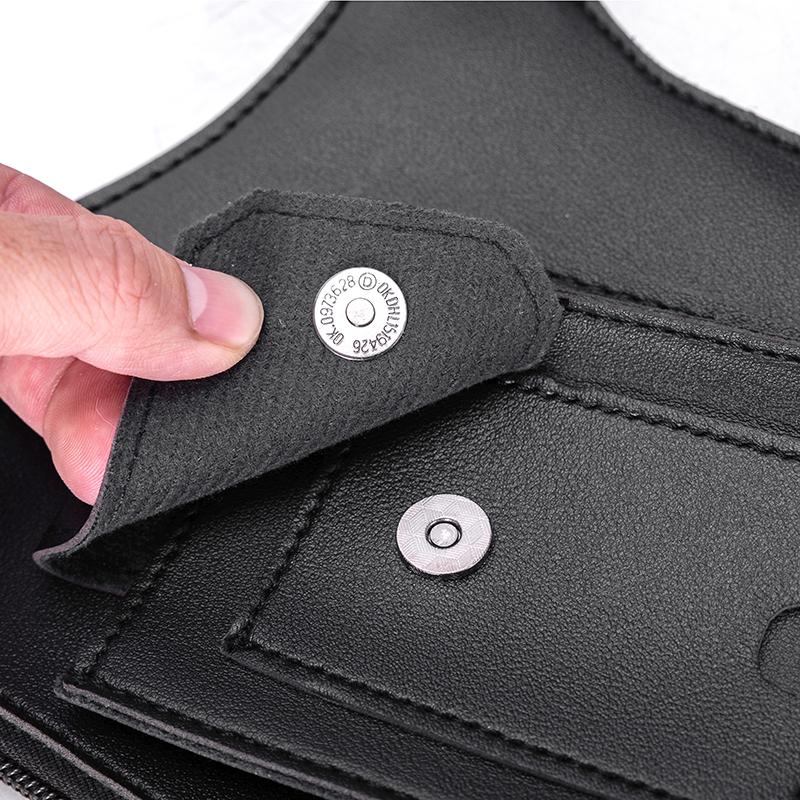 Ultra-Secure Outdoor Shoulder Bag for Hiking and Travel with Reinforced Anti-Theft Hidden Compartment Adjustable Strap for Men and Women Durable Waterproof Leather Crossbody Bag