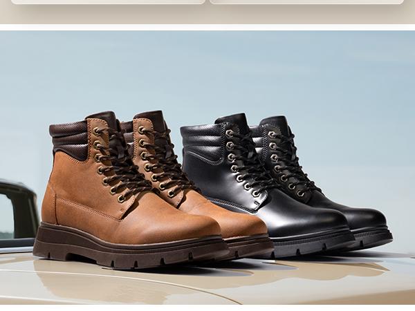 Bruno Marc Men's Chukka Boots Casual Lace Up Ankle Booties