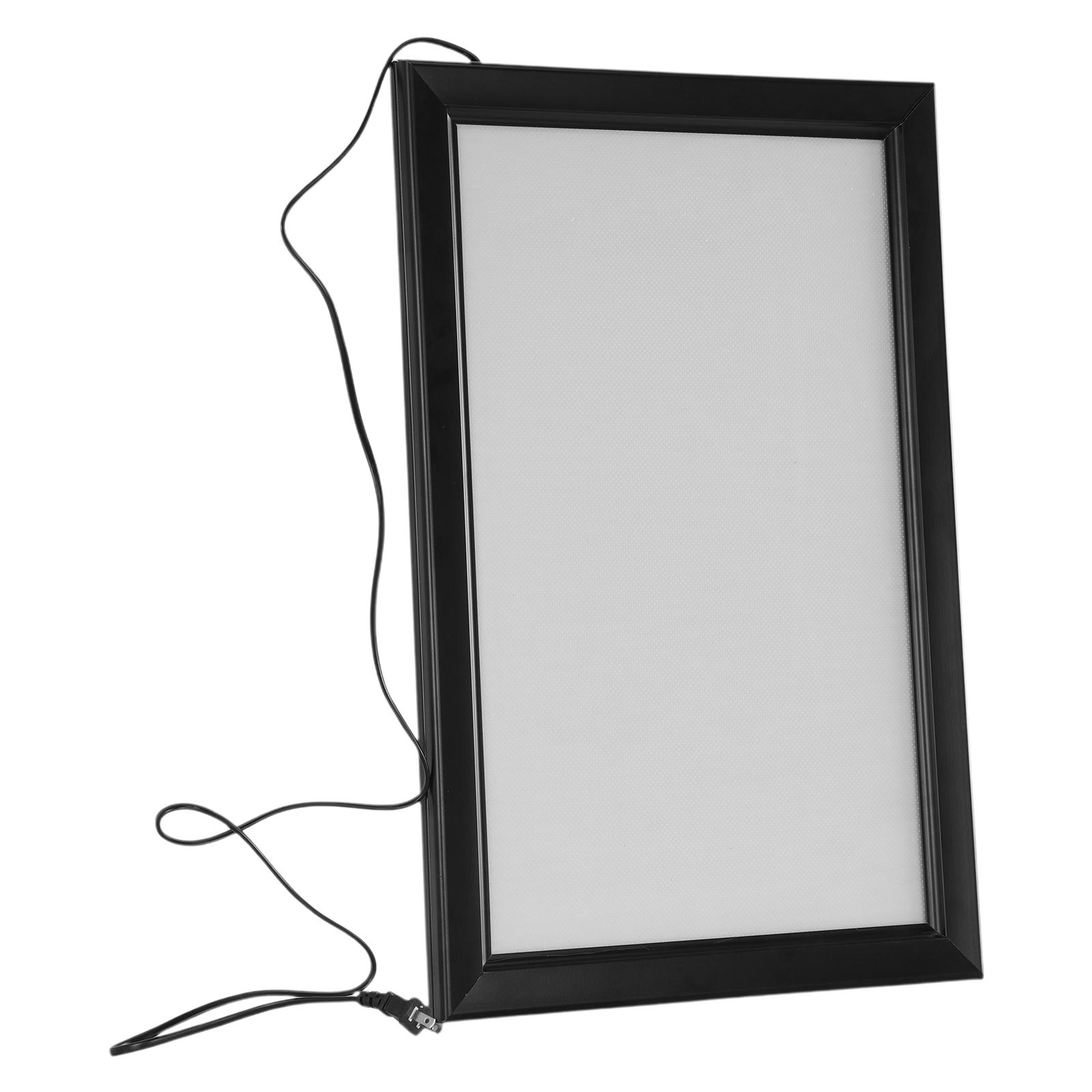 Wall Mounted LED Lightbox 15.7 X 23.6in/ 23.6 X 35.4in LED Movie Poster Frame Backlit Picture Frame with Dimmer Switch for Paintings & Pictures Digital Signage Display NEW