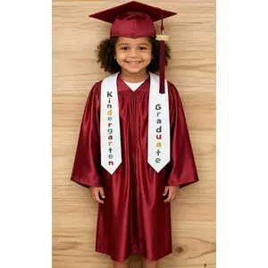 GraduationMall Preschool Graduation Cap Gown Stole Package with 2026 Tassel, Certificate
