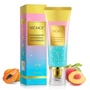 Yecuce Natural Niacinamide Toothpaste 100g, Fresh Breath & Improves Plaque, Gentle on Enamel, Unisex Oral Care, Single Item