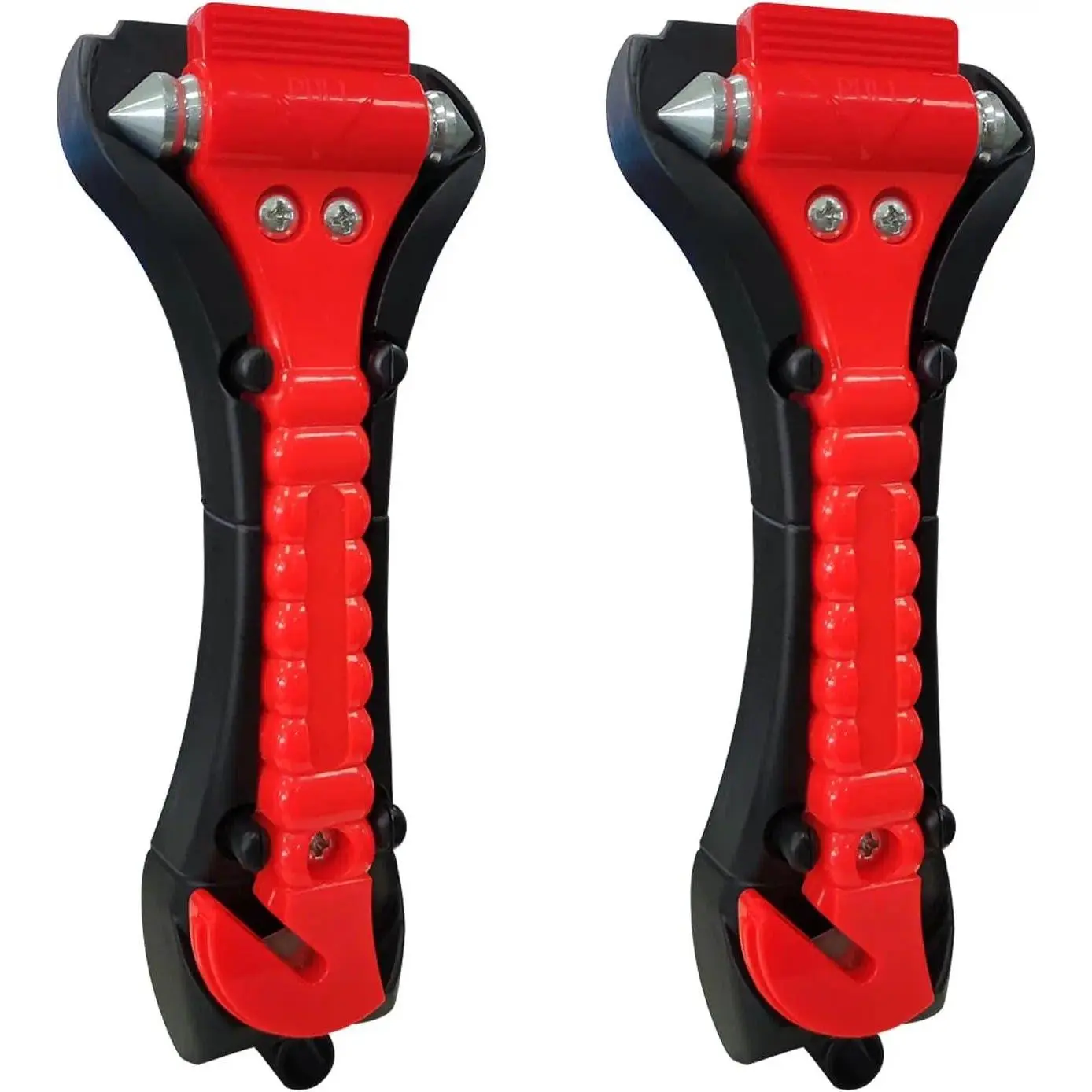Double Pack 2-in-1 Car Emergency Escape Tool - Compact Window Breaker Hammer with Built-in Seat Belt Cutter, Sturdy Sharp Design for Quick Rescue, Car Safety Essential for Vehicle Safety & Emergencies