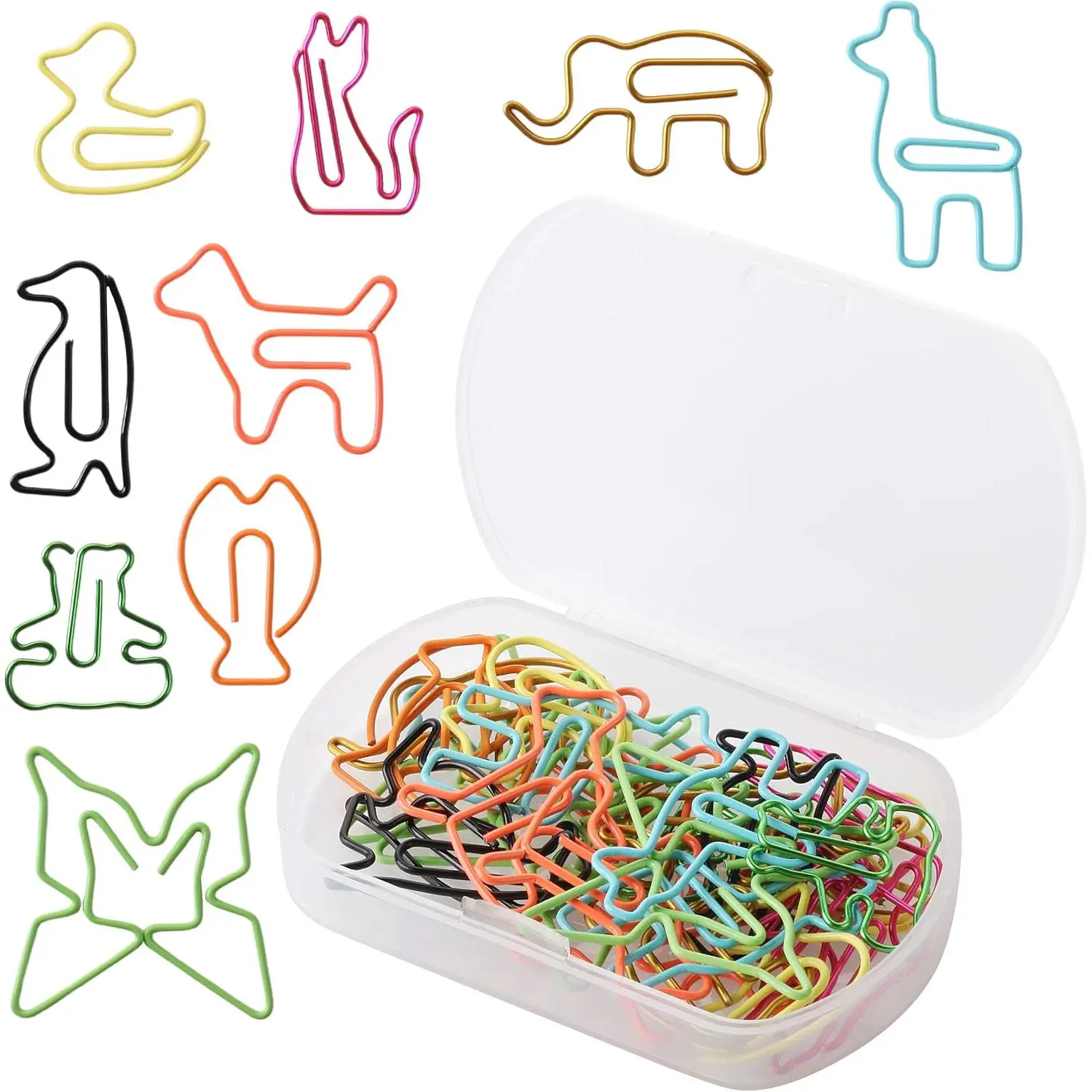 -  Shaped Paper Clips, 30 count, Cute Paper Clips