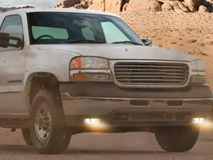 Nilight 1999 2000 2001 2002 GMC Sierra 1500 2500 2001 2002 Sierra 1500HD 2500HD 3500 2000 2001 2002 2003 2004 2005 2006 Yukon Fog Light Assembly