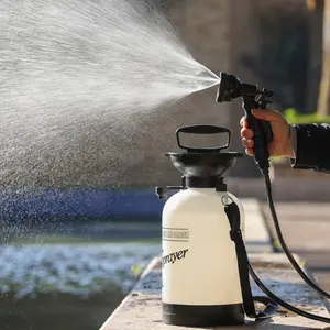 5L Portable Outdoor Camping Shower Kit Hand Pump Pressurized Beach Shower Water Pump For Surfing Beach RV Travel Dog Bath