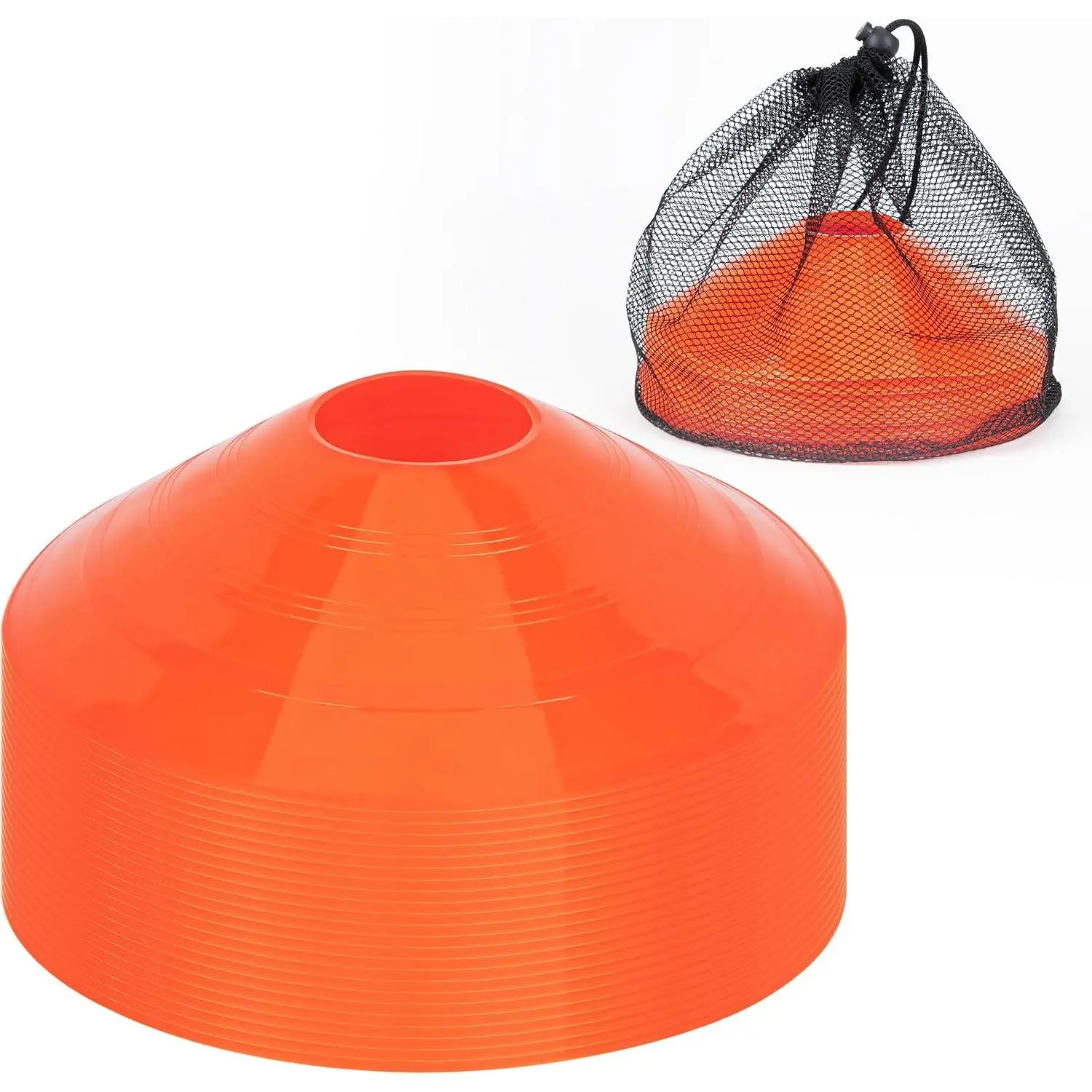 Agility  Cones, Plastic Soccer Field Markers Indoor Outdoor for Events