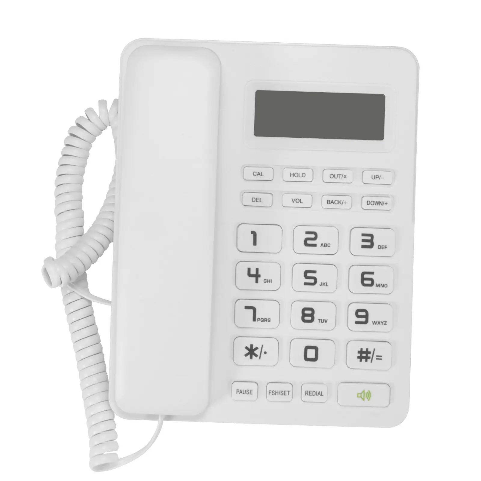 Office Wired Telephone Machine, Home Desk Phone with Caller ID, Hotel Room Phone Extension, Reliable Communication Device
