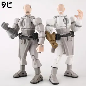 9L3D Dummy13 Lucky13 Conquest Action Figure Invin-cible Model Full Body Movable Toy Multi-Jointed Movable Robot 3D Printed Decor