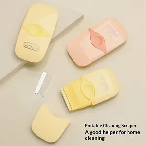 Cleaning shovel Cleaning artifact Multifunctional kitchen decontamination and glue removal Floor scraper Cleaning Replaceable blade shovel