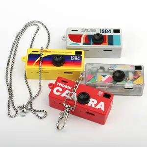 G6 Thumb Keychain Camera - 0.96in Retro Mini Action Video Camcorder, 1080P Recorder with Memory Card Support