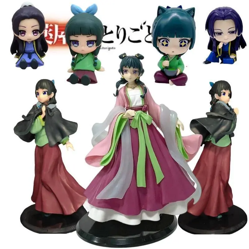 New The Apothecary Diaries Anime Figure Maomao Jinshi Model Collectible Toys Car Ornaments Surprise Gift