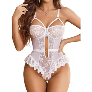 What women should wear in 2026Avidlove Sexy Lingerie for Women Lace Teddy Lingerie Mesh Bodysuit One Piece Babydoll XS-XXL