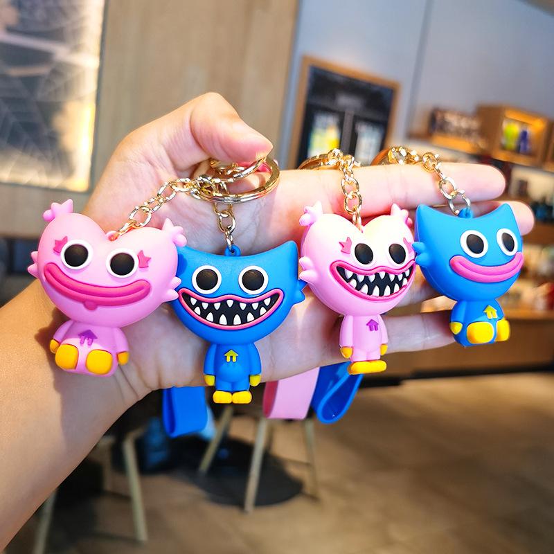 Cartoon Poppy Keychain Cute Car Key Chain Bag Pendant
