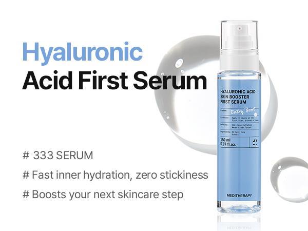 Hydra-Fill Serum XXL | First-Step Hyaluronic Acid Serum That Locks In Moisture All Day | Fast-Absorbing HA for Plump, Smooth & Glass-Skin Glow | Lightweight, Non-Sticky | 5.07oz | MEDITHERAPY Official
