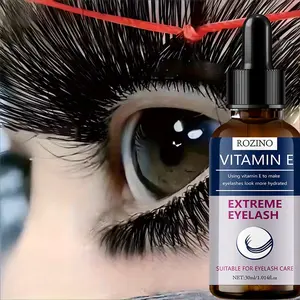 30ML Vitamin E Eyelash Care Essence, Dropper Design for Easy Use, Improves Dry Lashes, Healthy Shiny Lashes, Durable 30ML Bottle