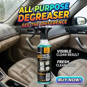NUAN heavy duty degreaser all purpose degreaser for car and house all purpose cleaner all purpose degreaser NUAN Degreaser Spray for Car & Home, Heavy Duty Grease Remover for Kitchen, Countertops & Car Interiors, 300ml