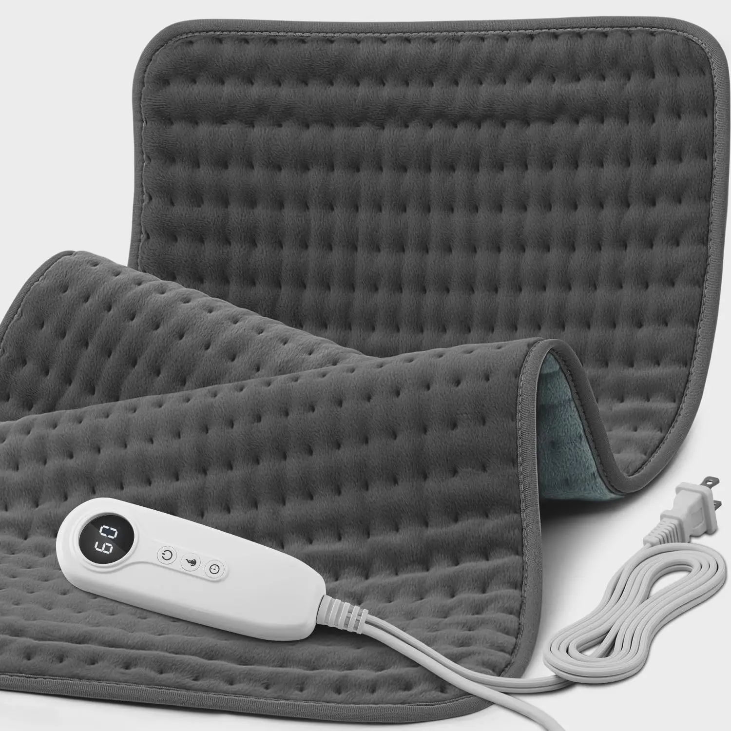 Extra Large King Size Heating Pad for Back Cramps Neck Shoulder Joint Muscle Pain Relief, Great Father's Day Birthday Gifts for Dad Mom Women Men